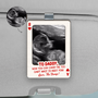 8515GUK1 personalised ultrasound photo car visor clip for mum and dad to be 8515gtfcb