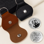 8522AUK2 personalised memorial leather pocket hug with photo 8522ajcewb