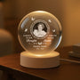 8529LUS2 custom photo crystal ball lamp memorial gifts for loss of fathermother 8529lcqlb