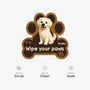 8545AUS5 wipe your paws doormat_ custom shaped doormat gifts for dog lovers 8545ad8hbc