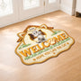 8561AUK2 personalised hope you like cats custom shaped doormat 8561adalmd