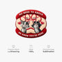 8564AUK1 personalised no need to knock custom shaped doormat for cat lovers 8564adavwd_5