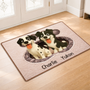 8565AUK2 3d printing effect custom shaped doormat for dog lovers 8565adsfnc