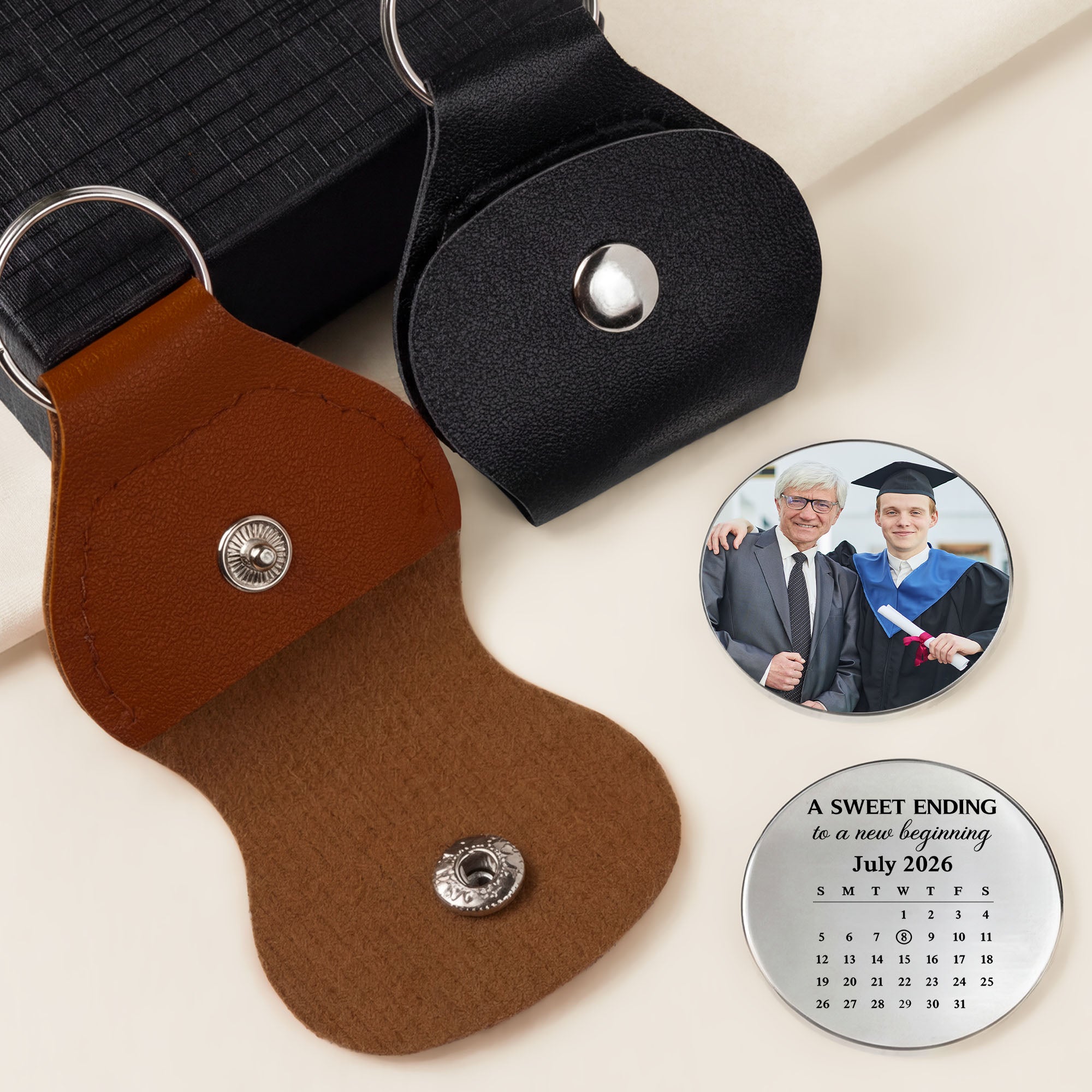 8575AUK1 personalised a sweet ending to a new beginning graduation_ pocket hug 8575ajav5s_1