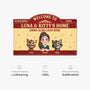 8609AUK1 personalised cat and owner custom shaped doormat for cat lovers 8609adavmd_4