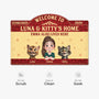 8609AUK1 personalised cat and owner custom shaped doormat for cat lovers 8609adavmd_5