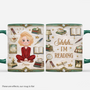 8632MUK1 3d printing effect personalised shhh im reading mug for book lovers 8632m8cza