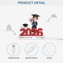 8634LUK3 personalised class of 2026 graduation light box for himher 8634l6ena