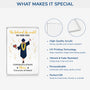8635RUK4 personalised she believed she could so she did _graduation rectangle acrylic plaque 8635r6dca