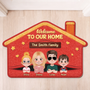 8654AUS1 welcome to our home doormat_ custom shaped doormat gift for momdad 8654adskzi