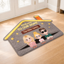 8654AUS2 welcome to our home doormat_ custom shaped doormat gift for momdad 8654adskzi