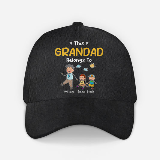 8693JUK1 personalised this grandad belongs to classic cap for dadgrandad 8693jsp5b