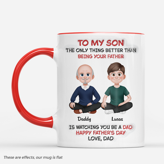 8710MUK1 personalised happy mothers day mug from mum for daughterson 8710maewe