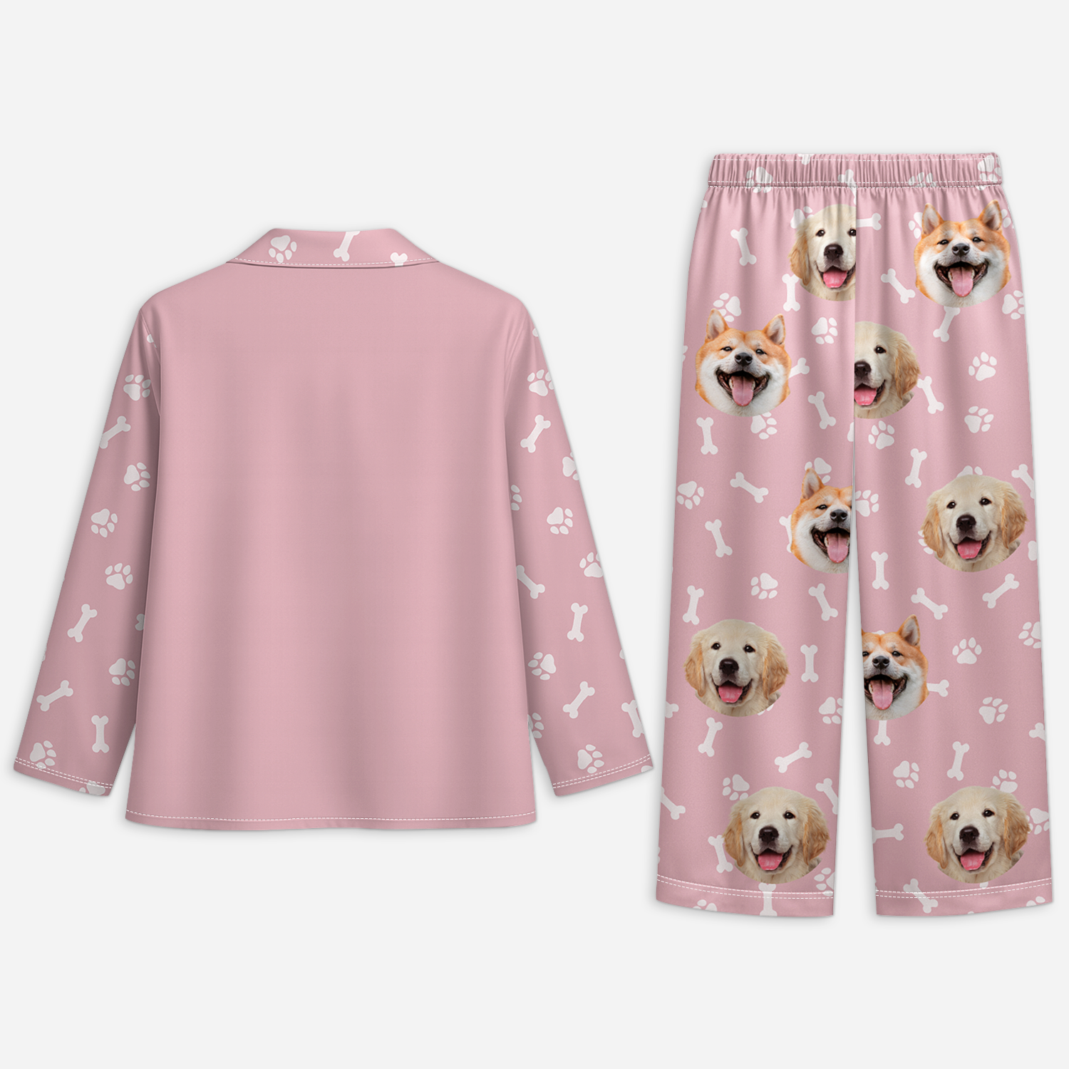 8714VUS2 pajamas with pictures of your dog _ personalized gifts for dog lovers 8714vakzc