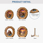 8721QUK3 3d printing effect personalised wooden plaque for old couples 8721qapwg