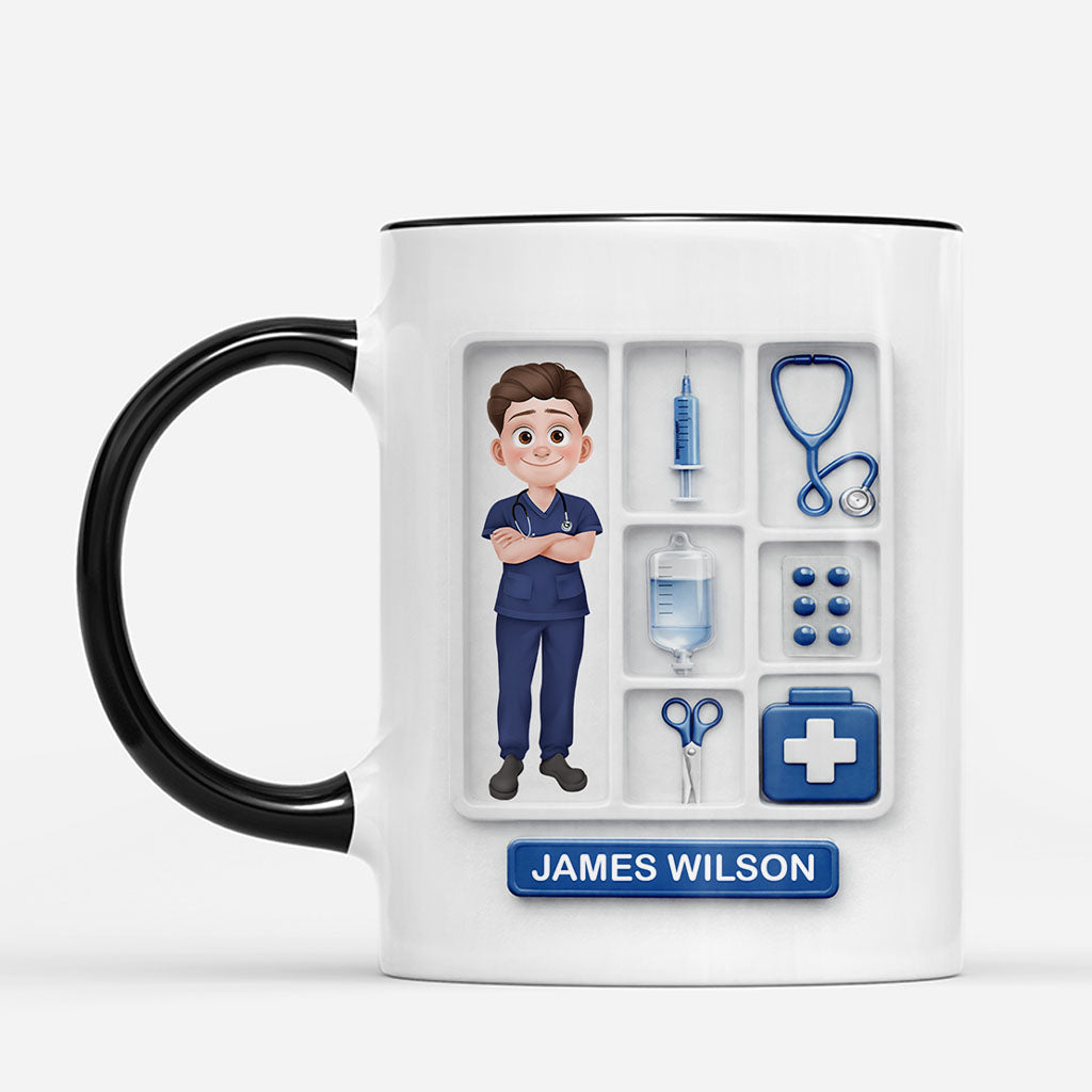 8728MUK2 3d printing effect personalised nurse mug for a nurse 8728macsn_78e11fd5 fc18 4438 a509 350bb1eb77b8