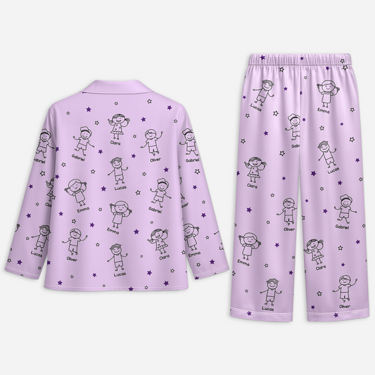 8739VUK2 personalised this granny belongs to pyjamas for grandmagrandad 8739v8kma