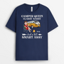 8745AUK2 personalised camper queen shirt for women who camp 8745a8fca