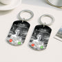 8754JUK1 personalised the call i wish i could take memorial keyring with photo 8754j6vma_2