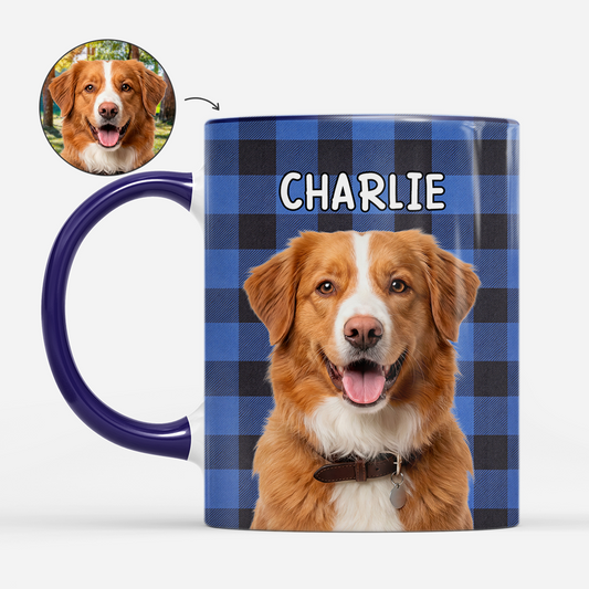 8763MUK1 personalised photo coffee mug for dogcat lovers 8763m8chc