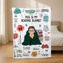 8771BUK2 personalised this is my reading blanket_ for book lovers women 8771bcfsa