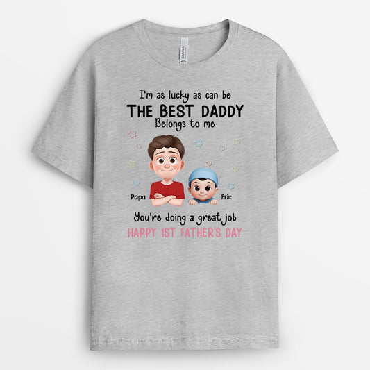 8777AUK2 personalised happy 1st mothers day shirt for mumdad 8777atdsa