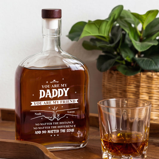8799AUK2 personalised my bond with you will never end whisky bottle for brotherdad 8799aitpbb