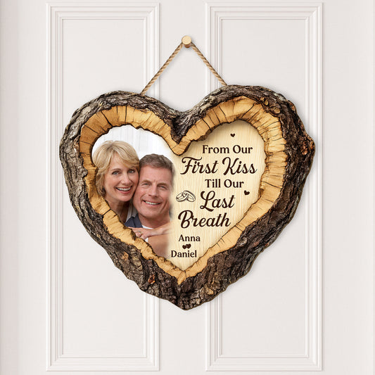 8802QUK2 3d printing effect personalised heart shaped wood sign_ with photo for couples 8802qnpag