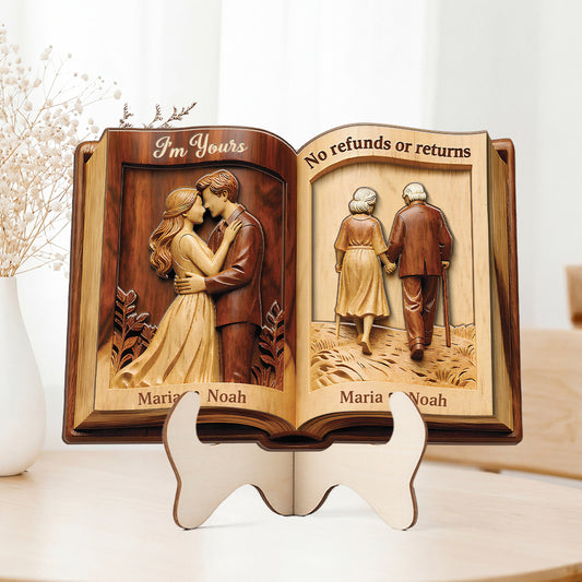 8845QUK2 3d printing effect personalised_ from our first kiss wooden plaque for couples 8845qtplg_30b7d08a 4384 430a 8365 c4758dd004e3