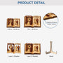 8845QUK3 3d printing effect personalised_ from our first kiss wooden plaque for couples 8845qtplg