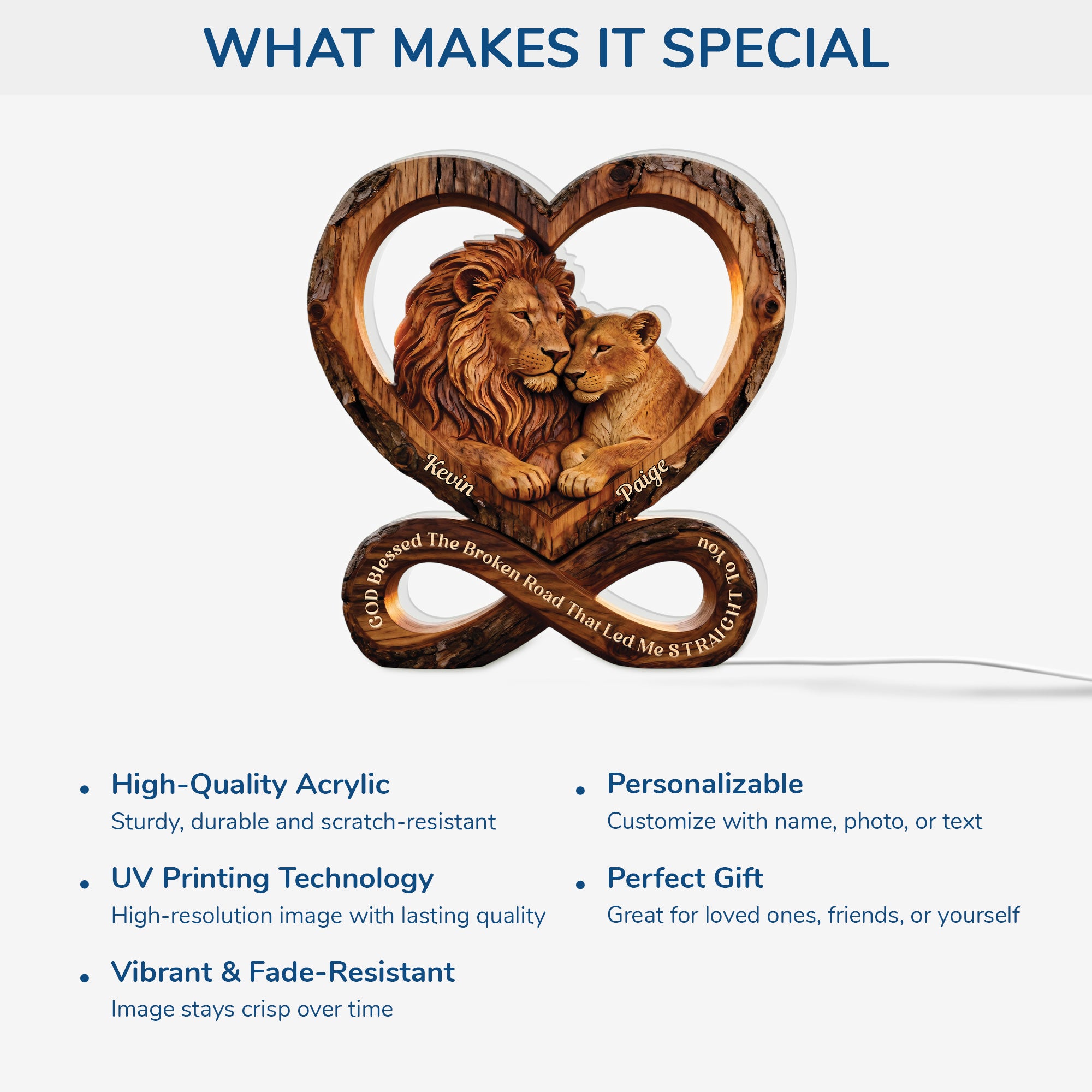8861LUK1 personalised lion couple light box for couples 8861l6vrg_1