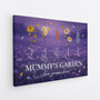 8885CUK2 personalised grannys garden love grows here canvas for grandmamum 8885csyoa