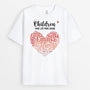 8890AUS1 personalized shirts with names in a heart shape gifts for mumdad 8890asqaa