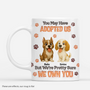 8896MUK1 3d printing effect personalised im pretty sure i own you dog mug 8896msczc
