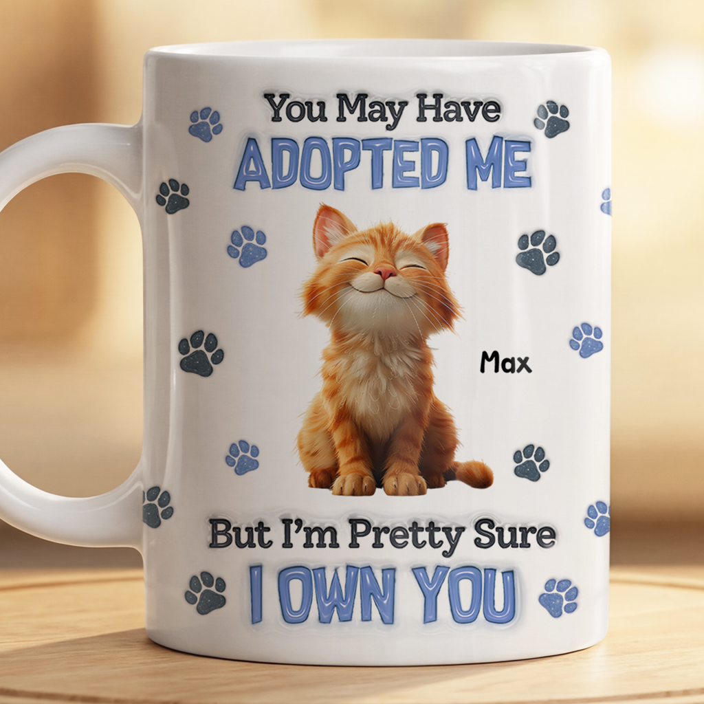 8896MUS2 3d printing effect i own you coffee mug_ custom gifts for cat owners 8896msczd