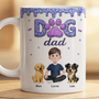 8931MUK2 3d printing effect personalised dog mum mug with dog and owner_ 8931m3fwc