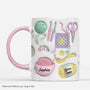 8932MUK1 3d printing effect personalised wool love mug for her_ 8932m8fsa
