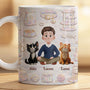 8935MUK1 3d printing effect personalised dog and owner_ coffee mug for dog owners 8935m3vcd_2