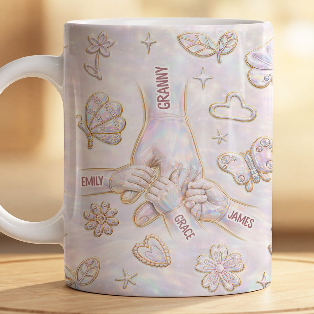 8937MUK2 3d printing effect personalised hologram coffee mugs for mumgrandma 8937m3qza