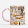 8941MUK1 3d printing effect personalised baking lover coffee mug for her 8941m3pta