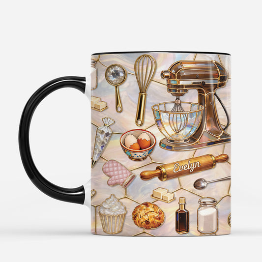 8941MUK2 3d printing effect personalised baking lover coffee mug for her 8941m3pta