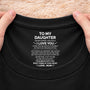8948AUK2 personalised to my sondaughter hidden message neck print t shirt 8948aa6vca