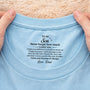 8952AUK2 personalised i love you forever and always inner neck print shirt for daughterson 8952aa6rla