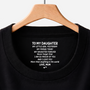 8969AUK1 personalised to my daughterson i love you inside neck print t shirt 8969aaccca