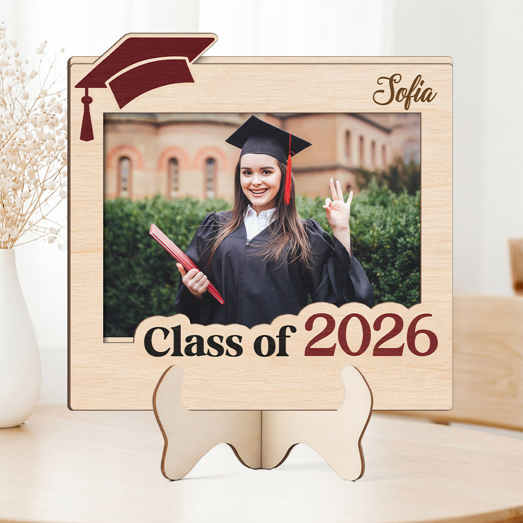 8983QUK2 personalised graduation wooden plaque_ with photo for graduates_ 8983qadcs