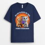 8986AUS1 custom cat shirts for humans my life is ruled by a tiny furry overlord_ 8986aaqpd