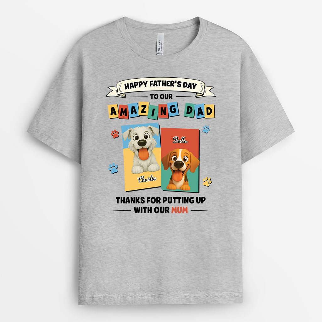8989AUK1 personalised happy mothers day to our amazing mum shirt for dog lovers 8989aavlc_2