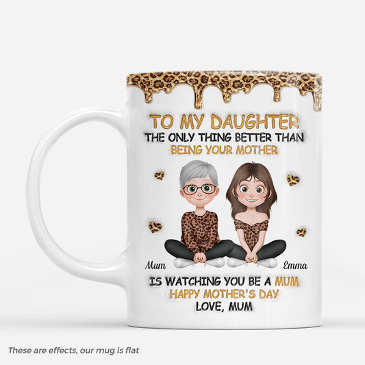 8993MUK1 3d printing effect personalised to my daughter happy mothers day mug from mum 8993m8qaa