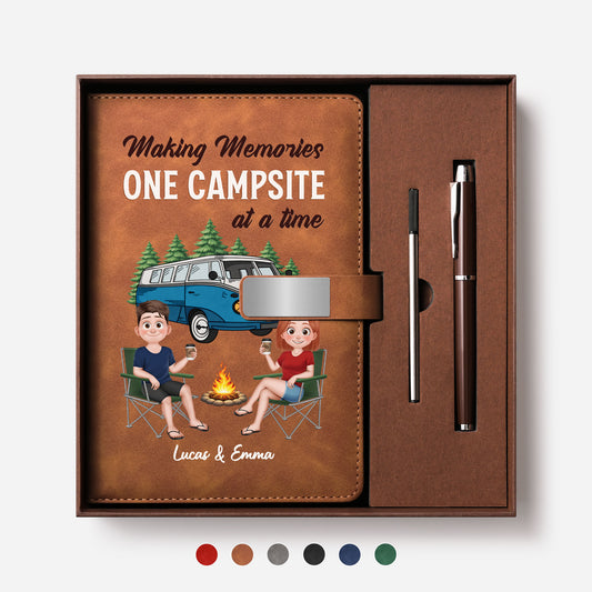9011MUK1 personalised making memories one campsite at a time notebook set for camping couples 9011mo3vcg_1_d130f1bd 2f11 4c81 b707 986537871a4f