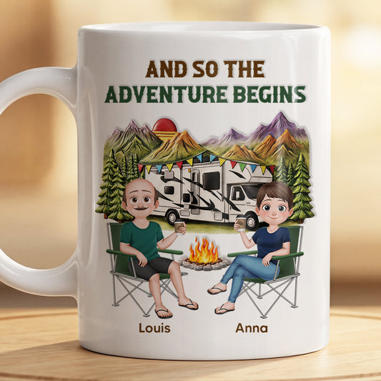 9030MUK2 3d printing effect personalised and so the adventure begins camping mug for couples 9030mtqwg_f95c7e90 6753 4d3e a355 fb59d0c6608d